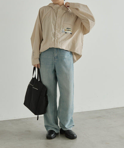 Takuro Matsui×ear 聯名款防風夾克 撥水UV加工