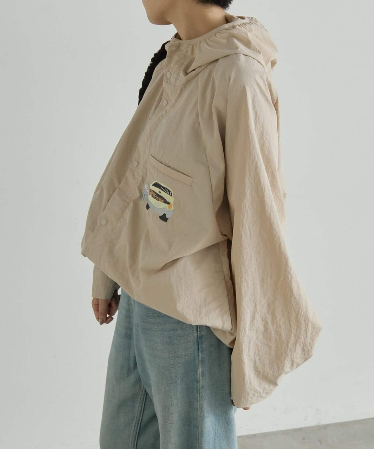 Takuro Matsui×ear 聯名款防風夾克 撥水UV加工