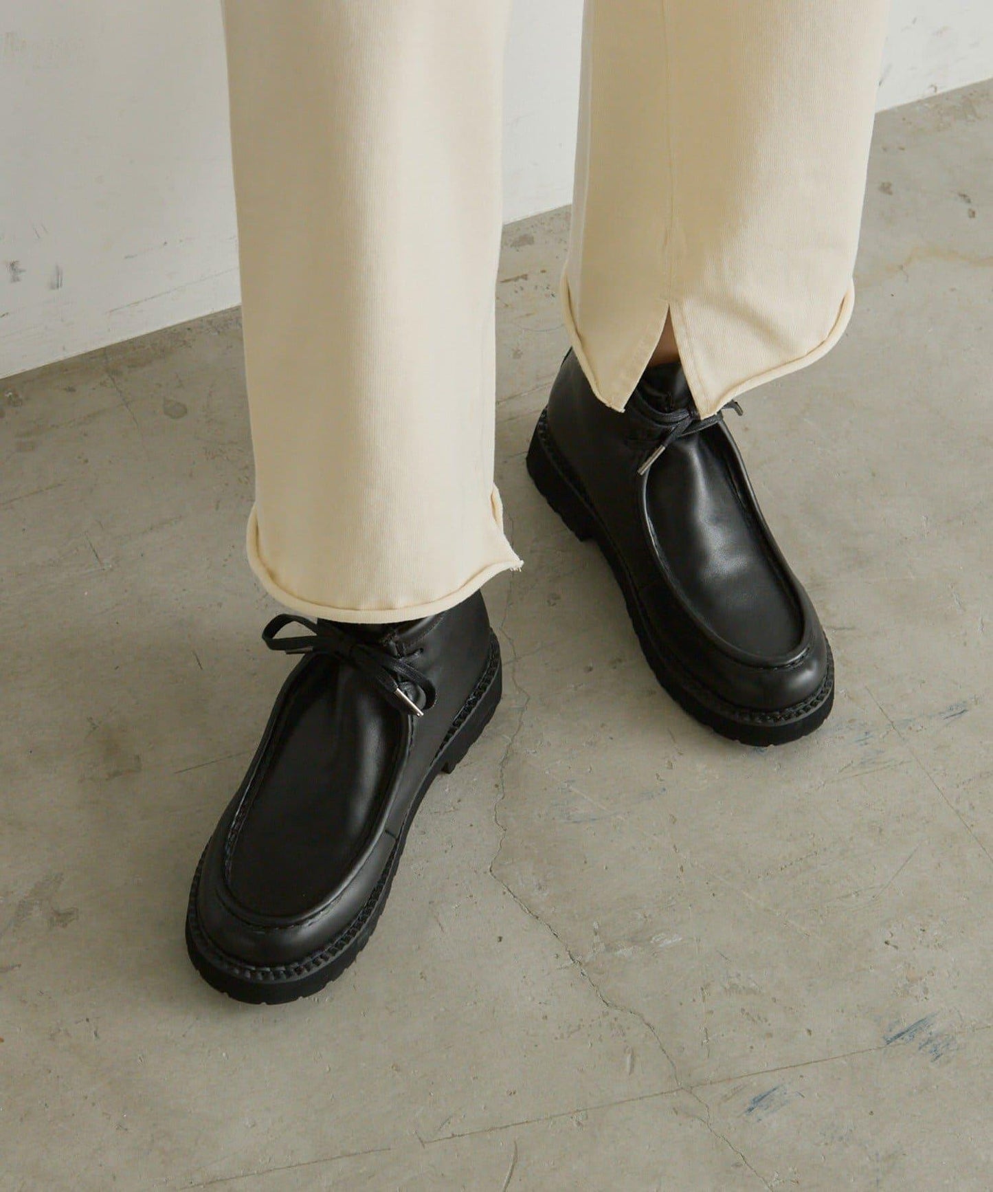 MONT KEMMEL×SUM1 STYLE(モンケメル×スミスタイル) 寬鬆純棉休閒衛褲
