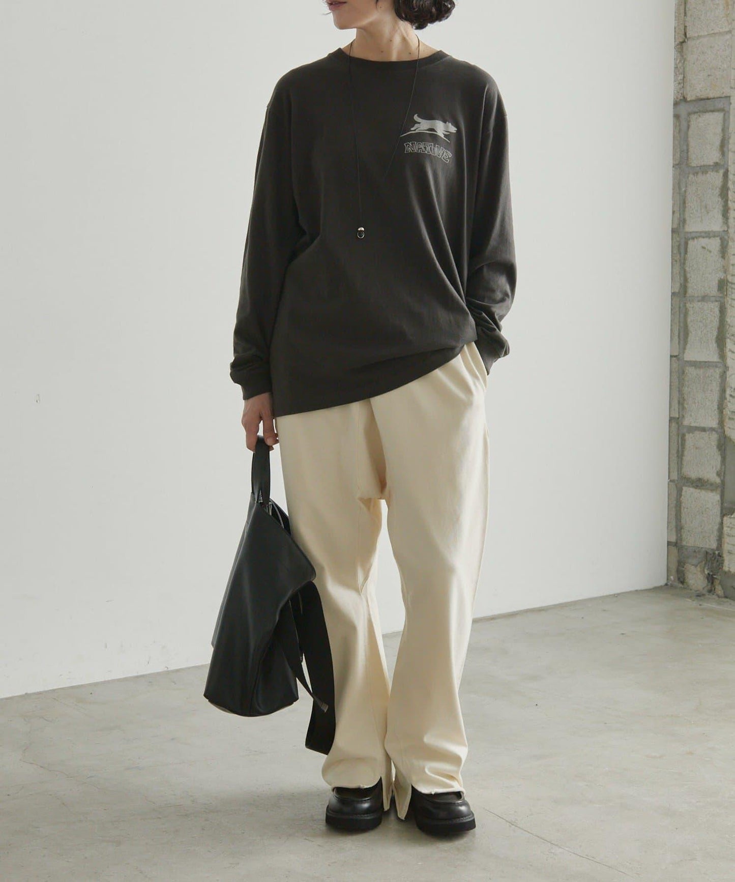 MONT KEMMEL×SUM1 STYLE(モンケメル×スミスタイル) 寬鬆純棉休閒衛褲