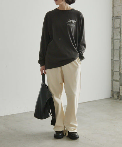 MONT KEMMEL×SUM1 STYLE(モンケメル×スミスタイル) 寬鬆純棉休閒衛褲