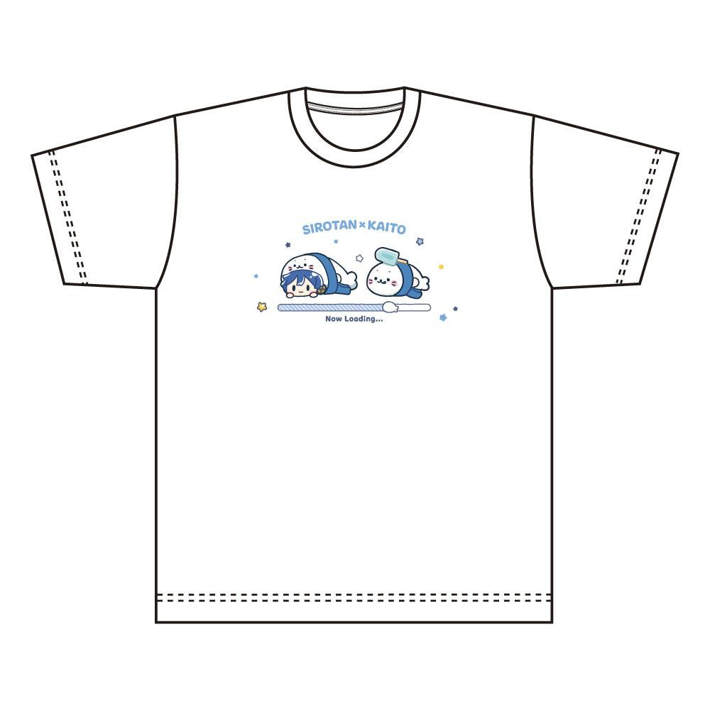 しろたん×《初音未來》 第二彈 KAITO T恤 XL碼