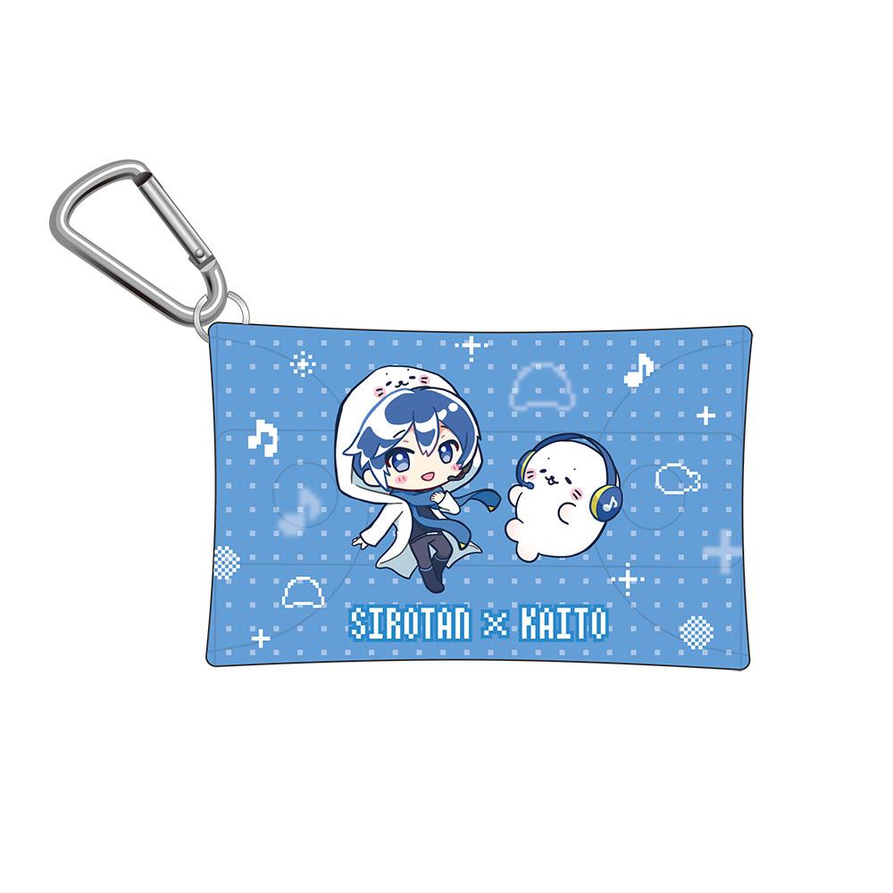 しろたん×《初音未來》 第二彈 KAITO 附登山扣透明收納包