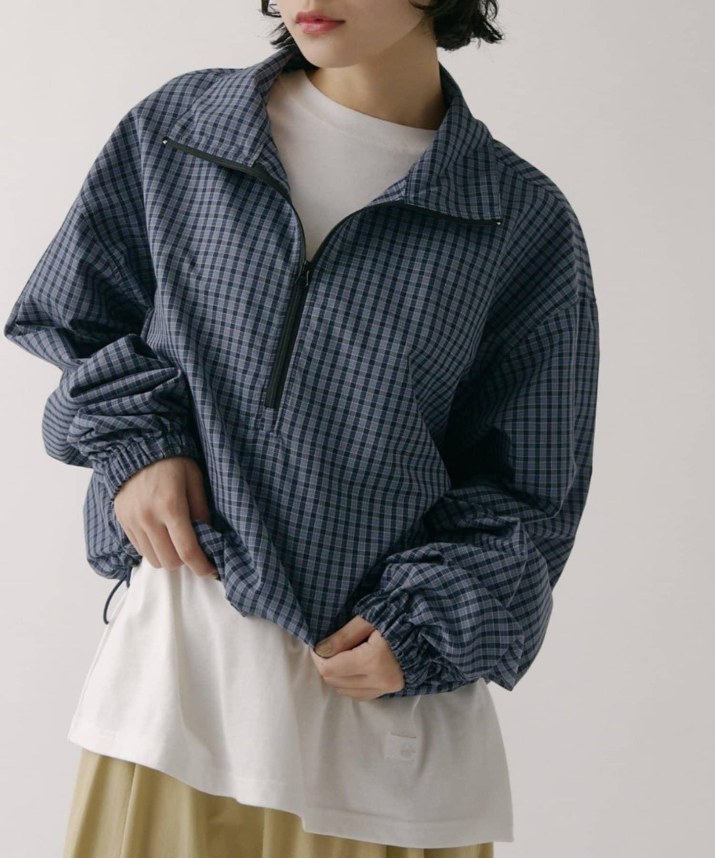 【MOTION】防汗漬刺繡男友風T恤