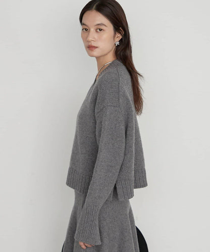 易打理 YAKWOOL V領針織衫