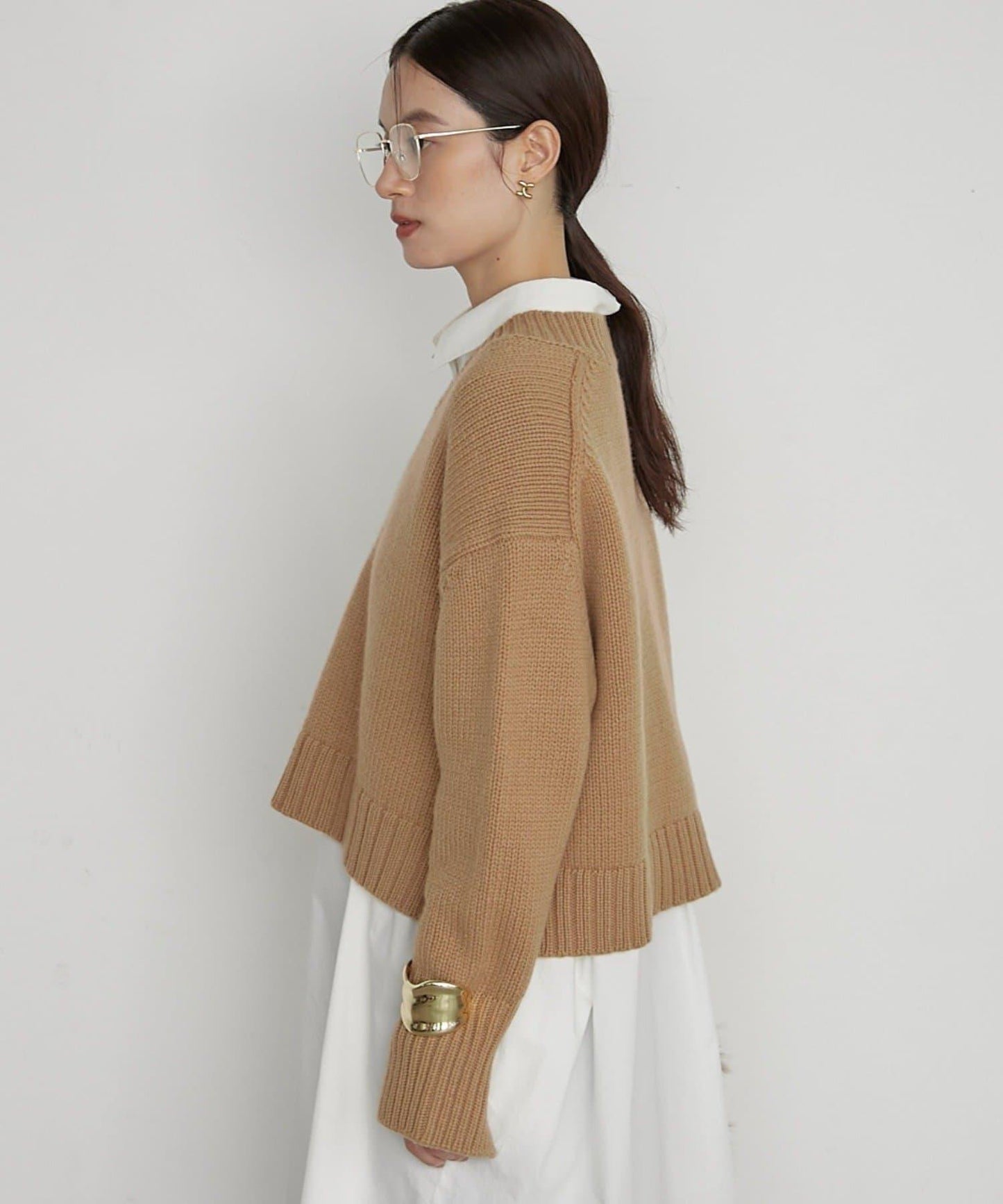 易打理 YAKWOOL V領針織衫