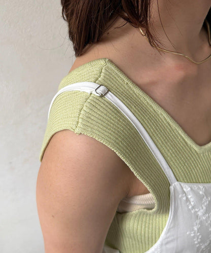刺繡蕾絲分層吊帶連衣裙