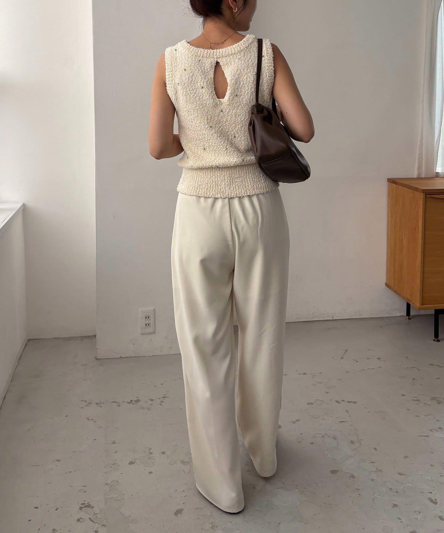 【尺碼齊全】 ニュアンス 腰帶西裝褲