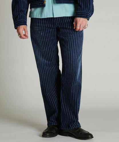 INDIGO CORDUROY PANTS 靛藍燈芯絨長褲