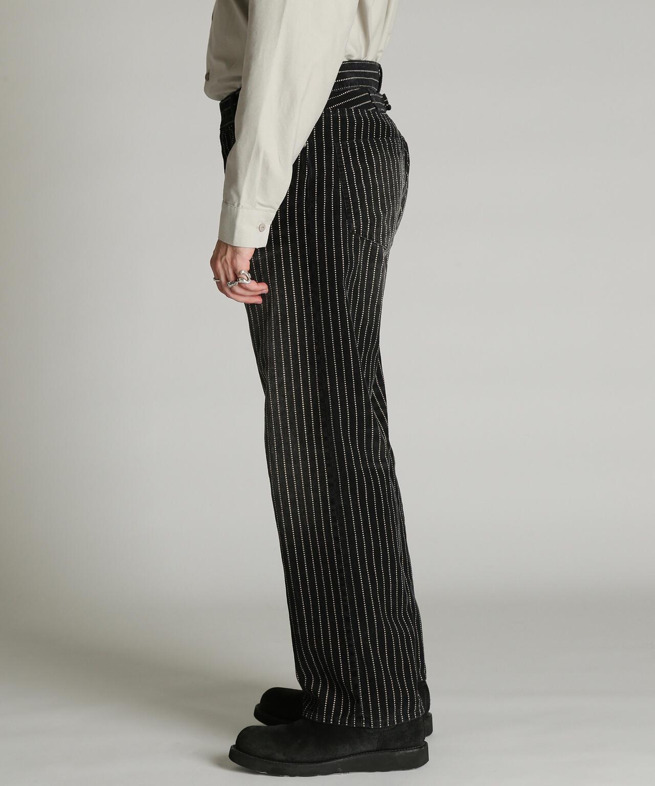 INDIGO CORDUROY PANTS 靛藍燈芯絨長褲