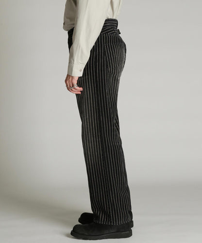 INDIGO CORDUROY PANTS 靛藍燈芯絨長褲