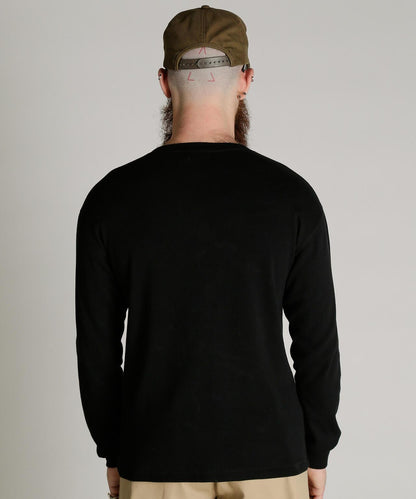 KNITTING HENLEY LS T-SHIRT 針織亨利領長袖T恤