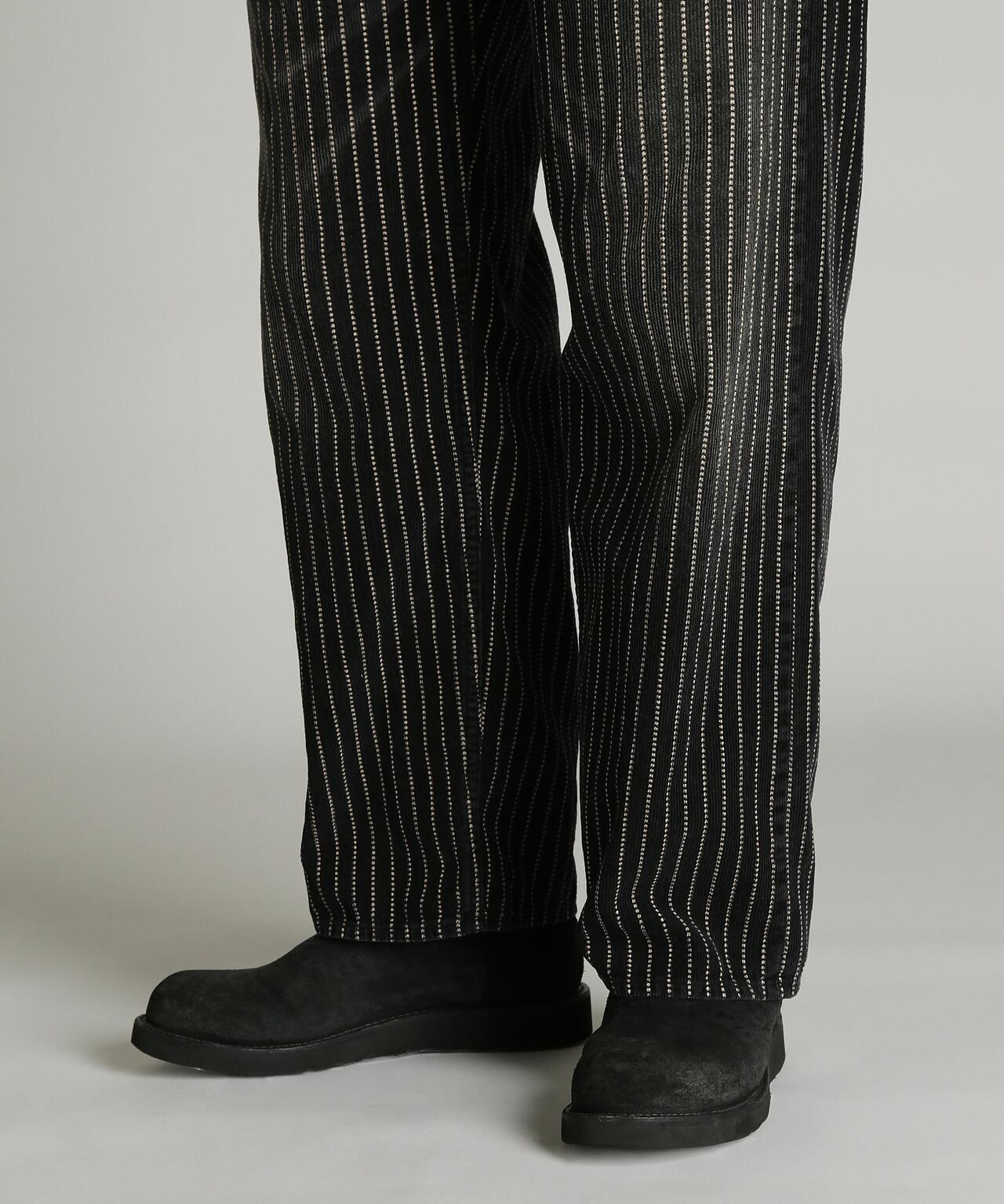 INDIGO CORDUROY PANTS 靛藍燈芯絨長褲