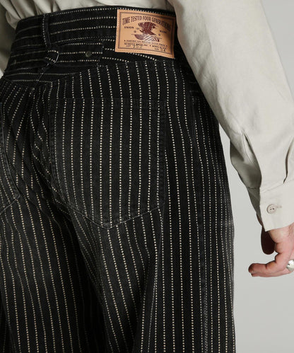 INDIGO CORDUROY PANTS 靛藍燈芯絨長褲