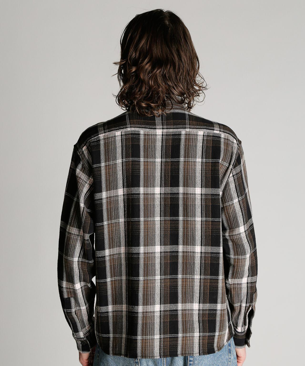 PLAID CF LS SHIRT 格紋棉法蘭絨襯衫