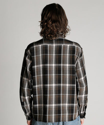PLAID CF LS SHIRT 格紋棉法蘭絨襯衫