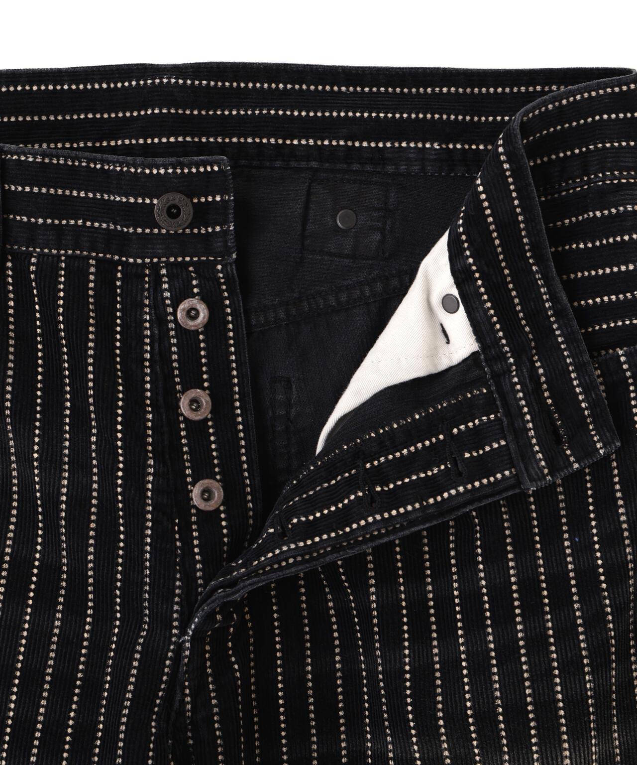 INDIGO CORDUROY PANTS 靛藍燈芯絨長褲