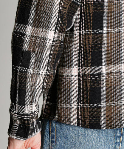 PLAID CF LS SHIRT 格紋棉法蘭絨襯衫