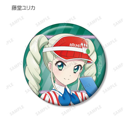 アイカツ！ 10th STORY ～未來へのSTARWAY～（偶像活動！10週年物語 ～通往未來的STARWAY～） 描繪復古條紋ver. 收藏徽章（單位/完整盒裝/10包入）