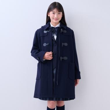 輕量絎縫內襯 長款牛角扣大衣