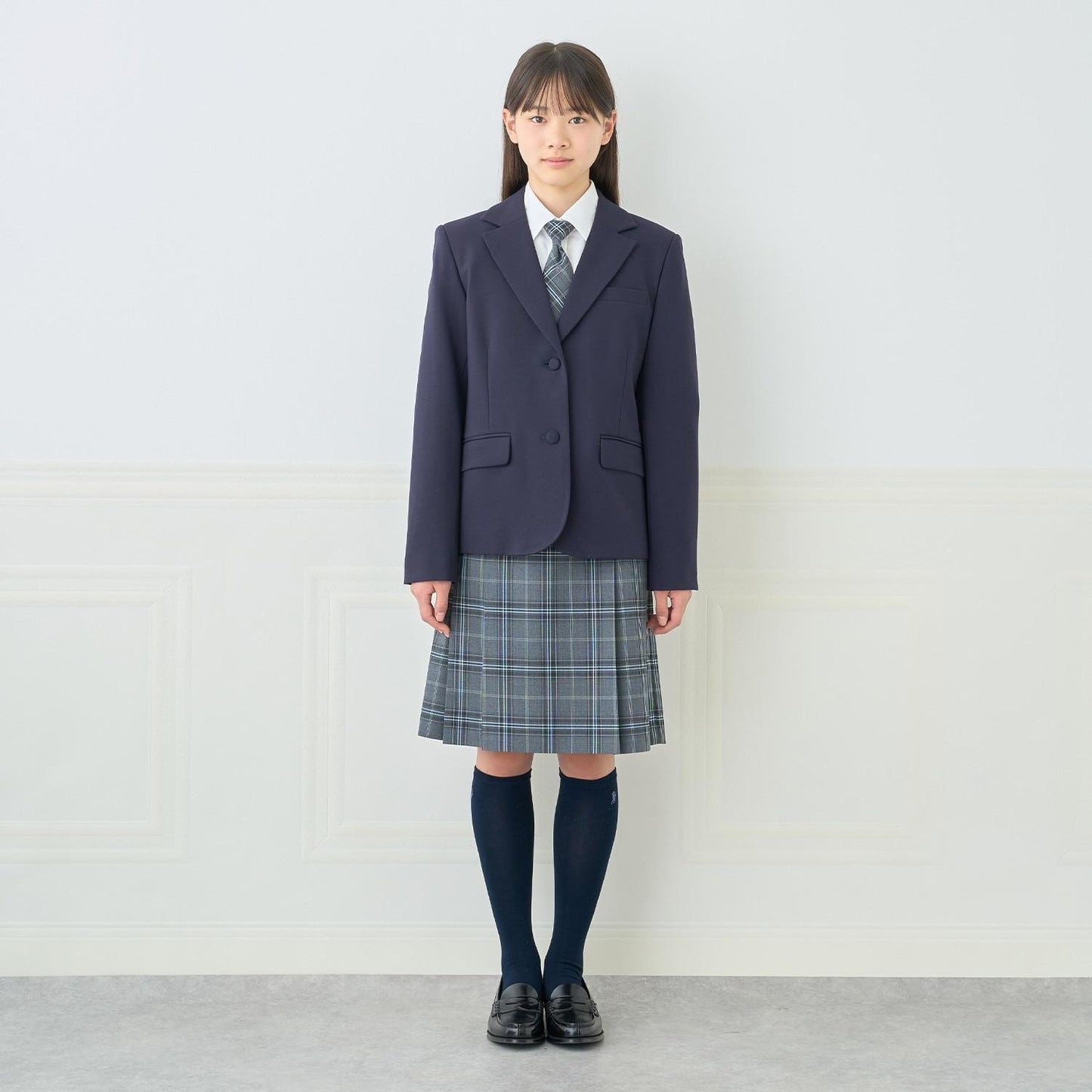 【商品】【畢業服】羊毛雙扣西裝外套