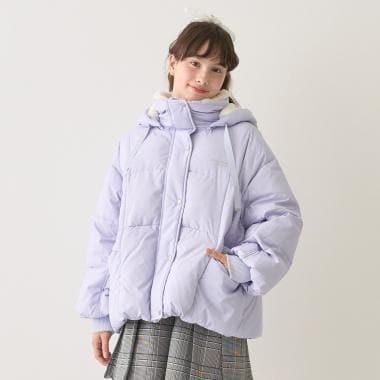 【商品】 潑水防汙可機洗仿皮草領羽絨夾克