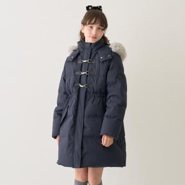A字版型 撥水 可機洗 羽絨服