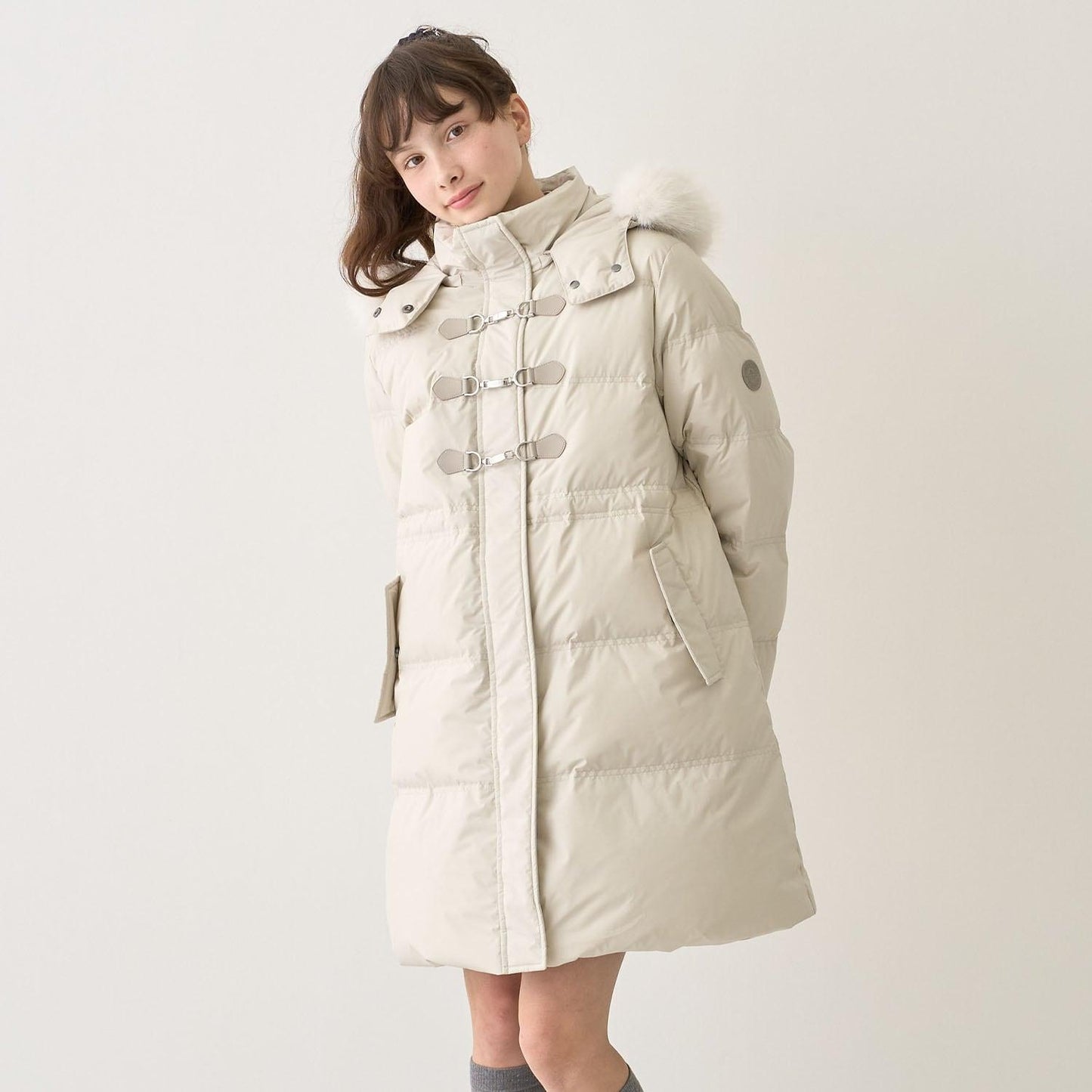 A字版型 撥水 可機洗 羽絨服