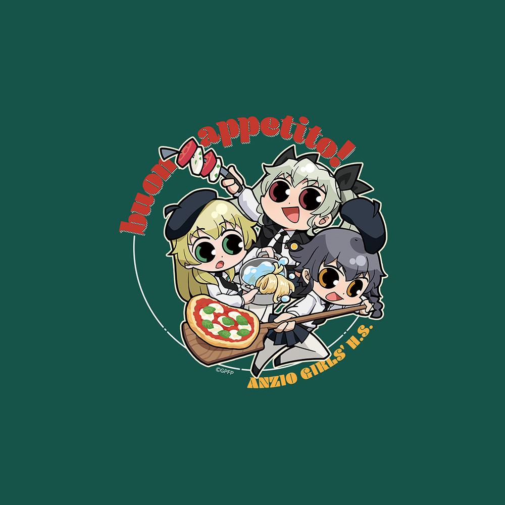 ガールズ&パンツァー 最終章（少女與戰車 最終章） L尺寸 T恤（安齊奧高中）
