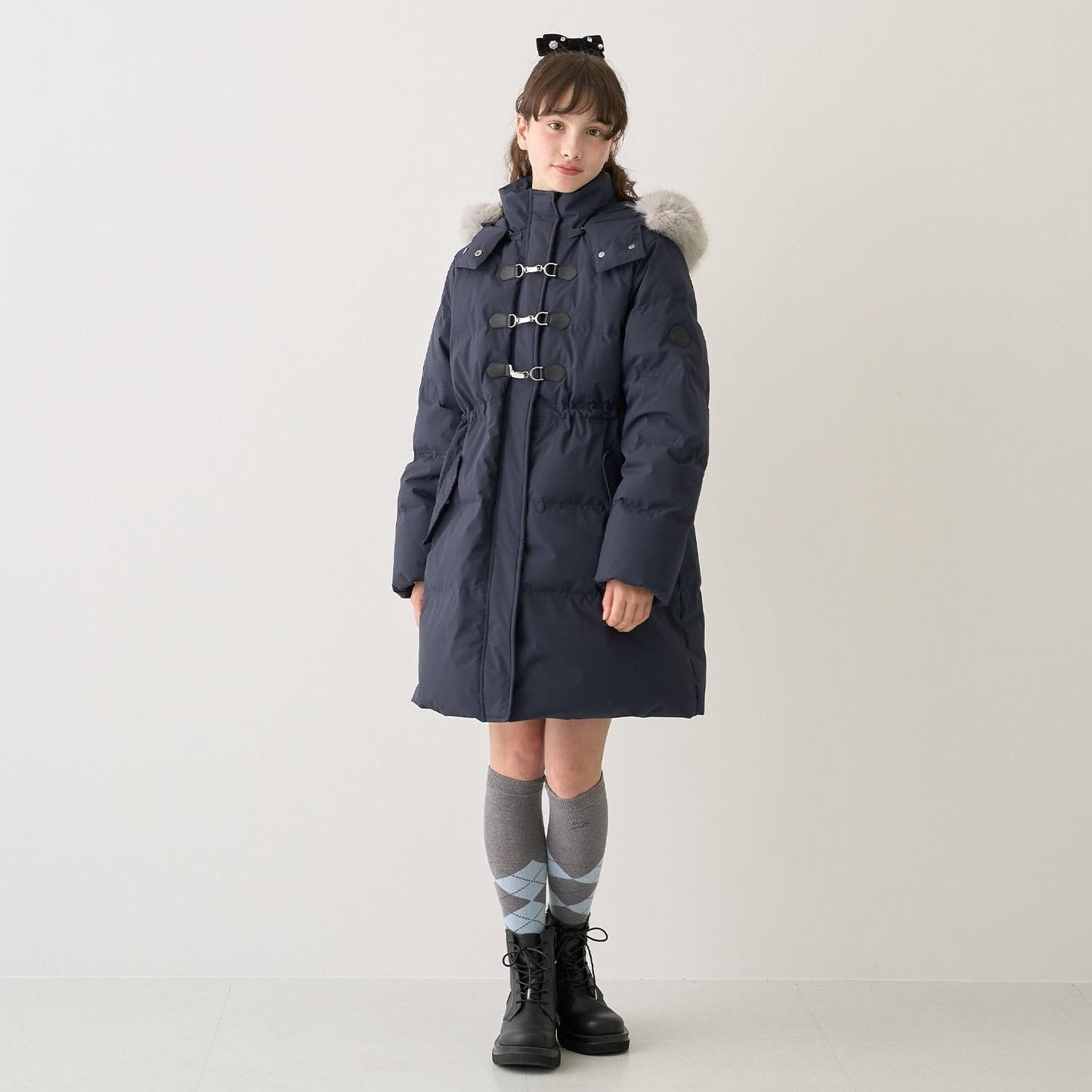 A字版型 撥水 可機洗 羽絨服