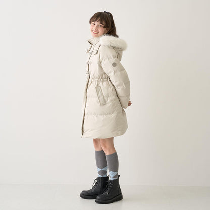 A字版型 撥水 可機洗 羽絨服