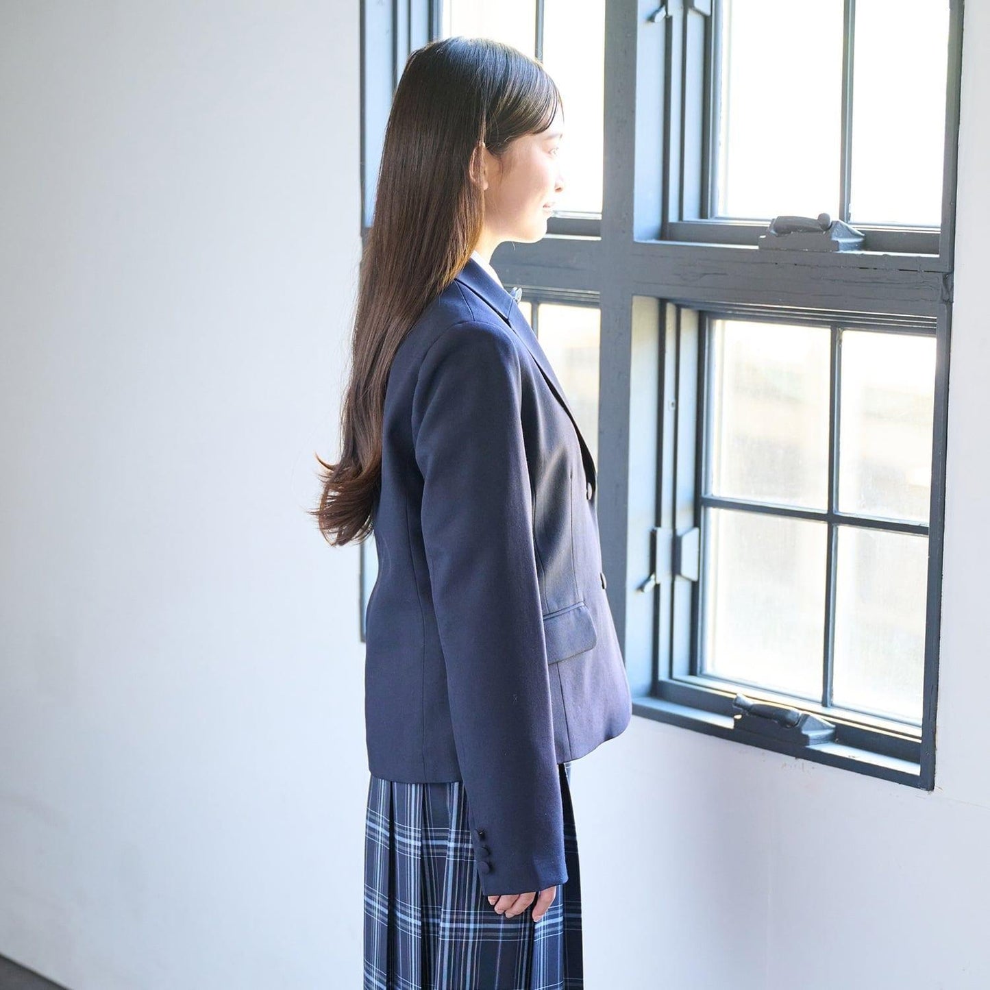 【商品】【畢業服】羊毛雙扣西裝外套