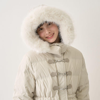 A字版型 撥水 可機洗 羽絨服