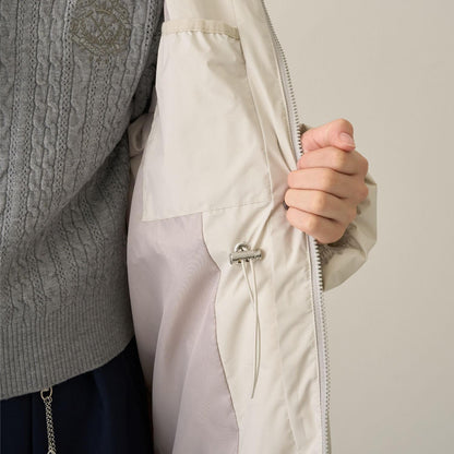 A字版型 撥水 可機洗 羽絨服