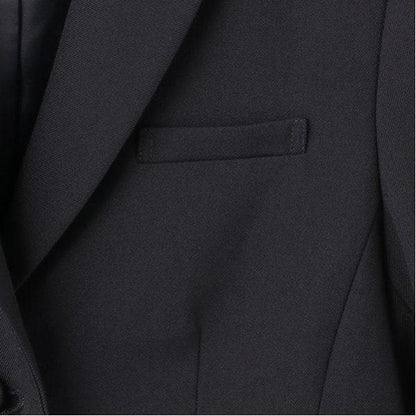 【商品】【畢業服】羊毛雙扣西裝外套