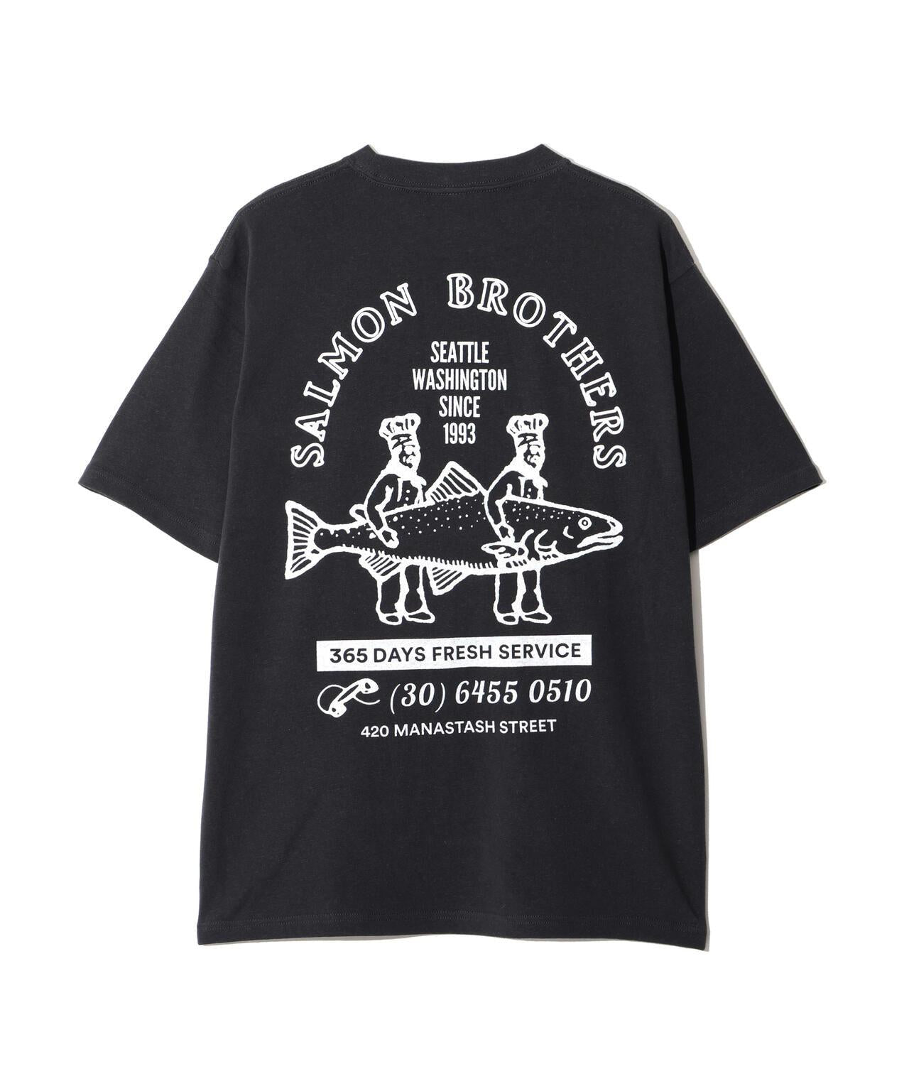MANASTASH/マナスタッシュ SALMON HEMP TEE