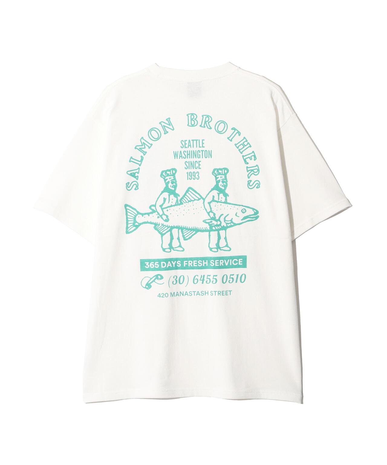 MANASTASH/マナスタッシュ SALMON HEMP TEE