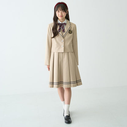【商品】【畢業服】【絲光處理】圓領剪裁襯衫