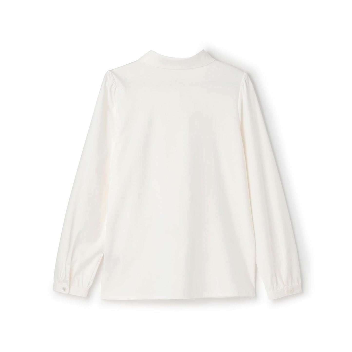 【商品】【畢業服】【絲光處理】圓領剪裁襯衫