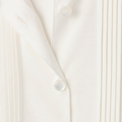 【商品】【畢業服】【絲光處理】圓領剪裁襯衫