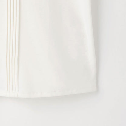 【商品】【畢業服】【絲光處理】圓領剪裁襯衫