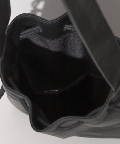 Drawstring Leather Handbag 牛革 單肩水桶包