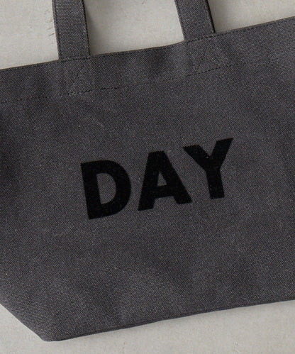 帆布植絨 Logo迷你托特包