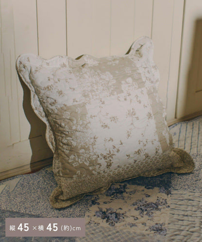 拼布絎縫靠墊套 45×45cm