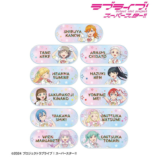 ラブライブ！スーパースター!!（LoveLive! Superstar!!） 描き下ろし MIRACLE NEW STORY ver. 亞克力姓名牌 BOX裝（11包入）