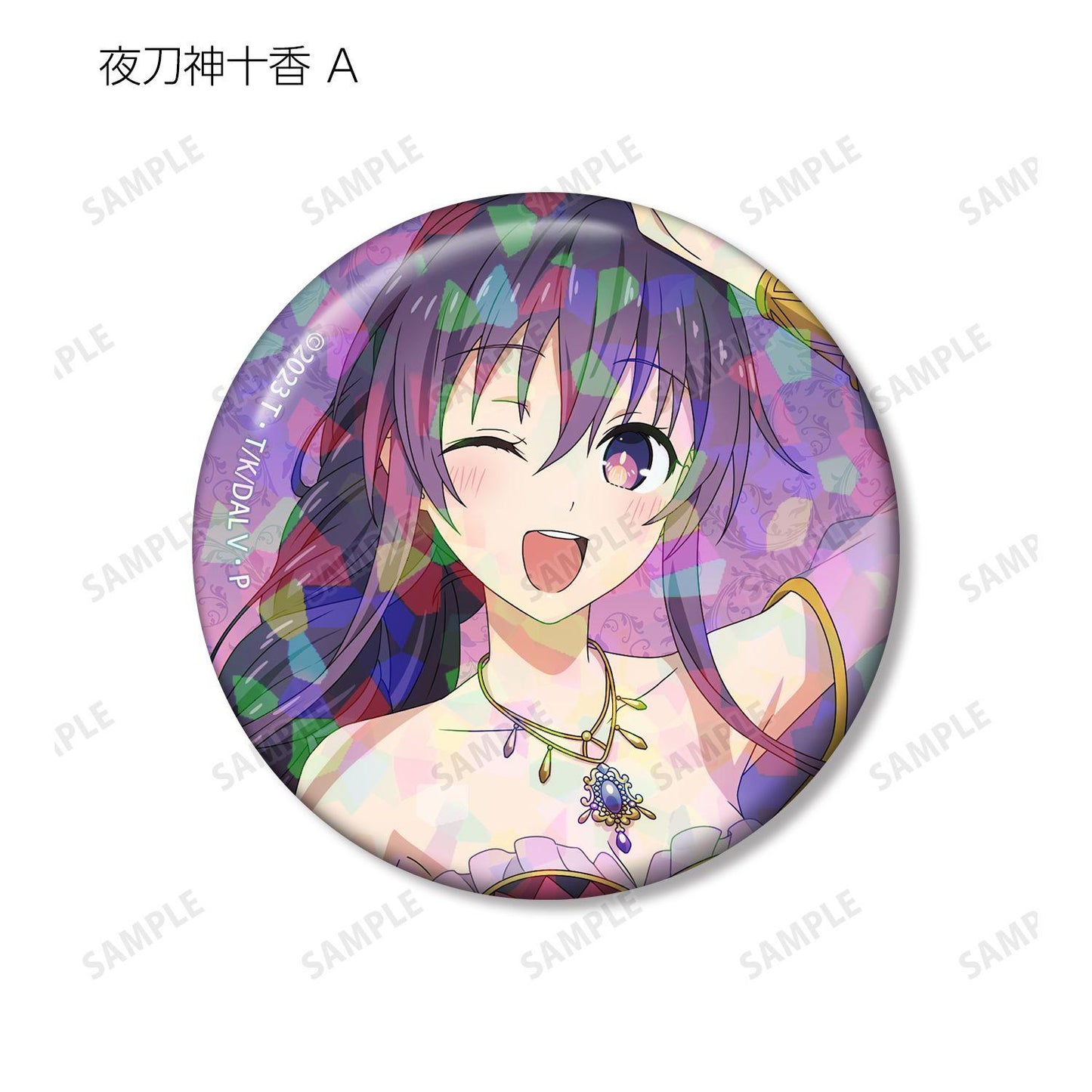 デート・ア・ライブ（約會大作戰） 描き下ろし 踴り子ver. 鐳射徽章 BOX裝 12包入