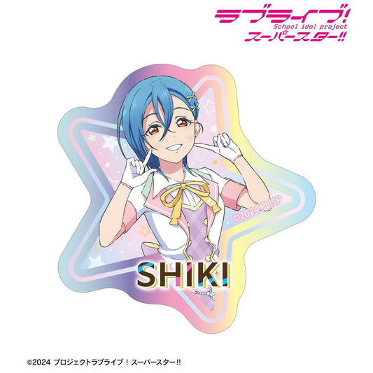 ラブライブ！スーパースター!!（LoveLive! Superstar!!） 描き下ろし 若菜四季 MIRACLE NEW STORY ver. 鐳射異形貼紙