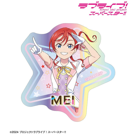 ラブライブ！スーパースター!!（LoveLive! Superstar!!） 描き下ろし 米女メイ MIRACLE NEW STORY ver. 鐳射異形貼紙