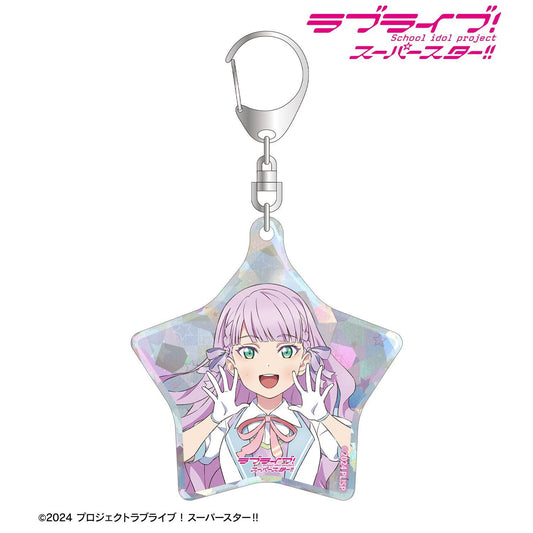 ラブライブ！スーパースター!!（LoveLive! Superstar!!） 描き下ろし ウィーン・マルガレーテ MIRACLE NEW STORY ver. 鐳射亞克力鑰匙扣
