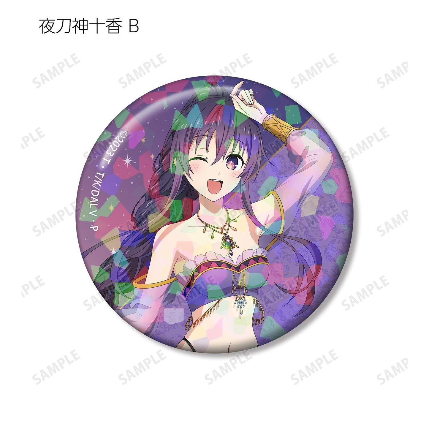 デート・ア・ライブ（約會大作戰） 描き下ろし 踴り子ver. 鐳射徽章 BOX裝 12包入